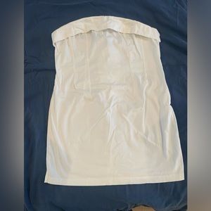 Wild Fables Strapless White Dress